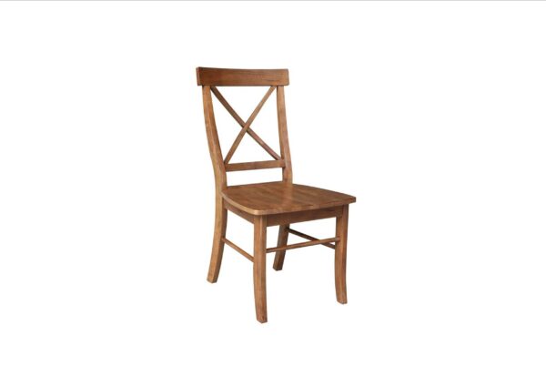 C-613 X Back Chair 2-pack with Free Shipping - Bourbon