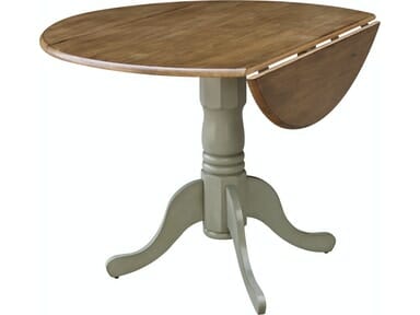 T-42DP 42" Round Drop Leaf Table 14