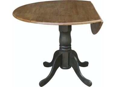 T-42DP 42" Round Drop Leaf Table 15