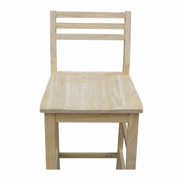 S-43 Aspen Slat Back Barstool w/FREE SHIPPING 32