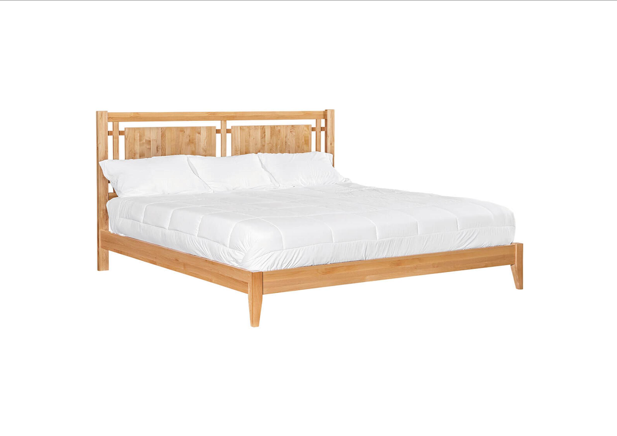 63292 Alder King Two West Open Panel Platform Bed