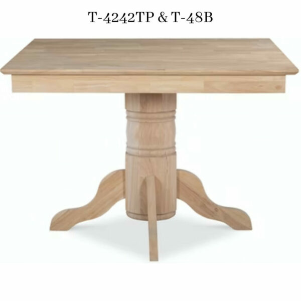 T-4242TP 42 x 42 Square Table 3