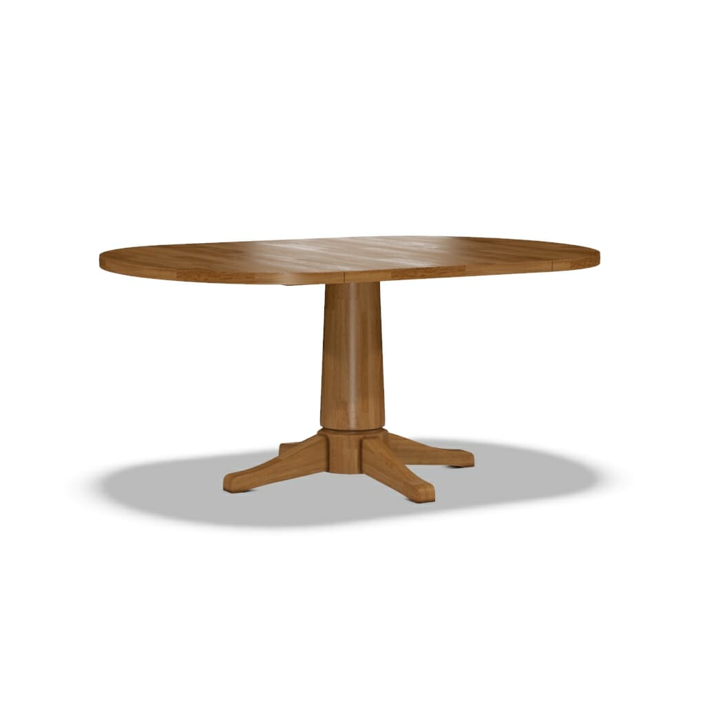 CTT-4866 & CPB-27 Curated Transitional Pedestal Extension Table 9