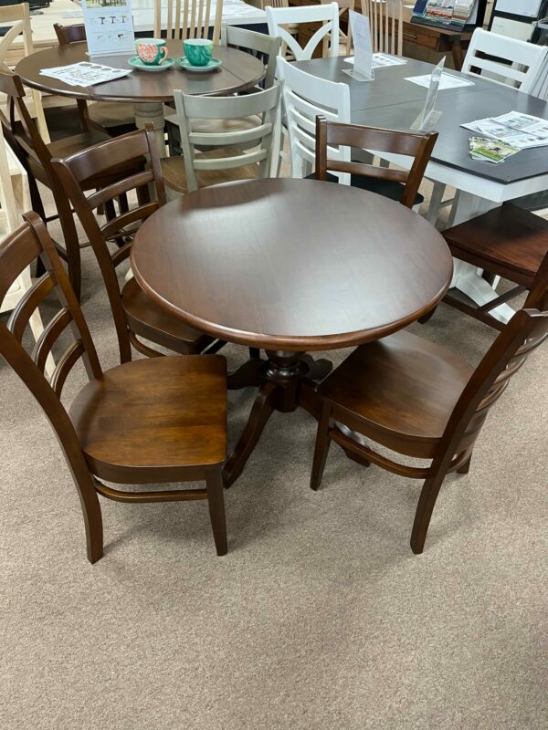 T581-36RT Clearance Table and four C581-617 Emily Chairs 2