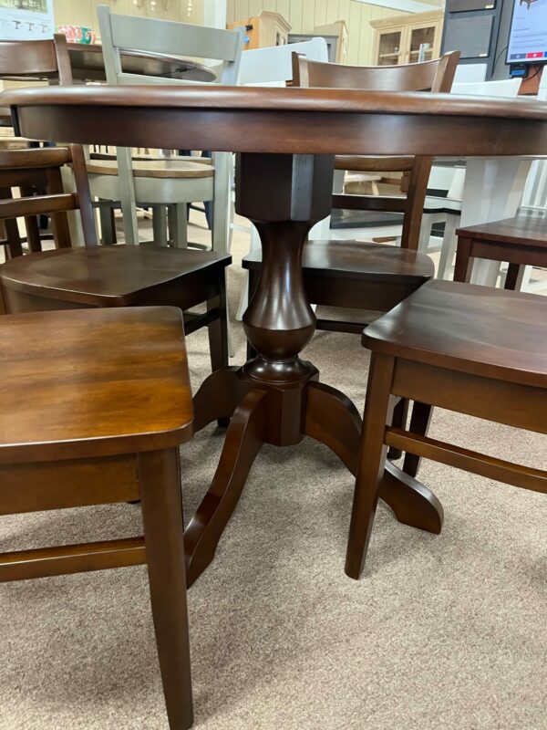 T581-36RT Clearance Table and four C581-617 Emily Chairs 3