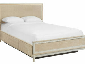 3353san catalina cal king upholstered panel storage bed