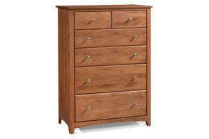 61361 alder shaker 6 drawer wide chest