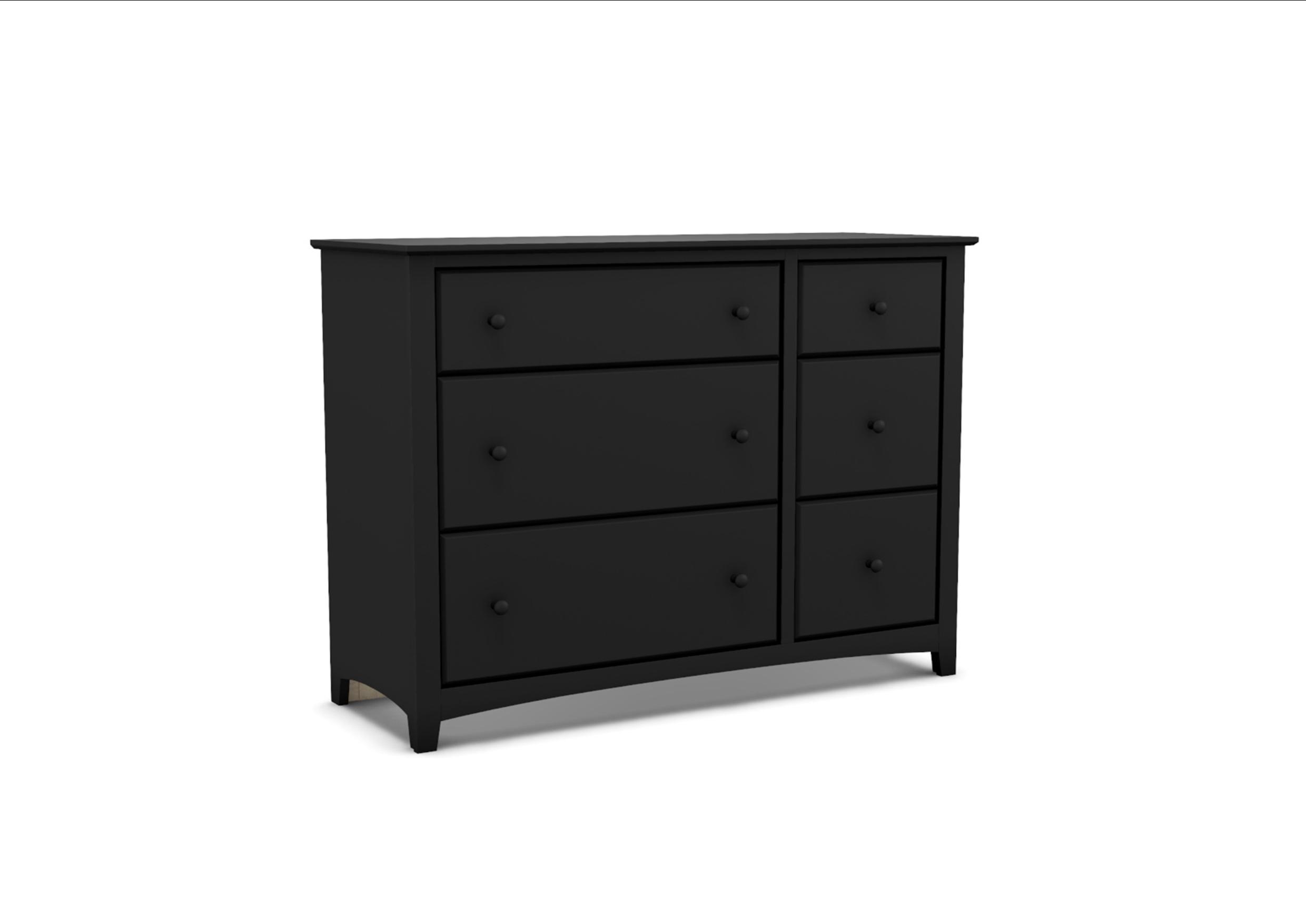 61561 Alder Shaker Six Drawer Combo Dresser | Unique Storage