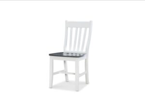 CI-61 Cafe Chair 2-pack - Heather Gray & White