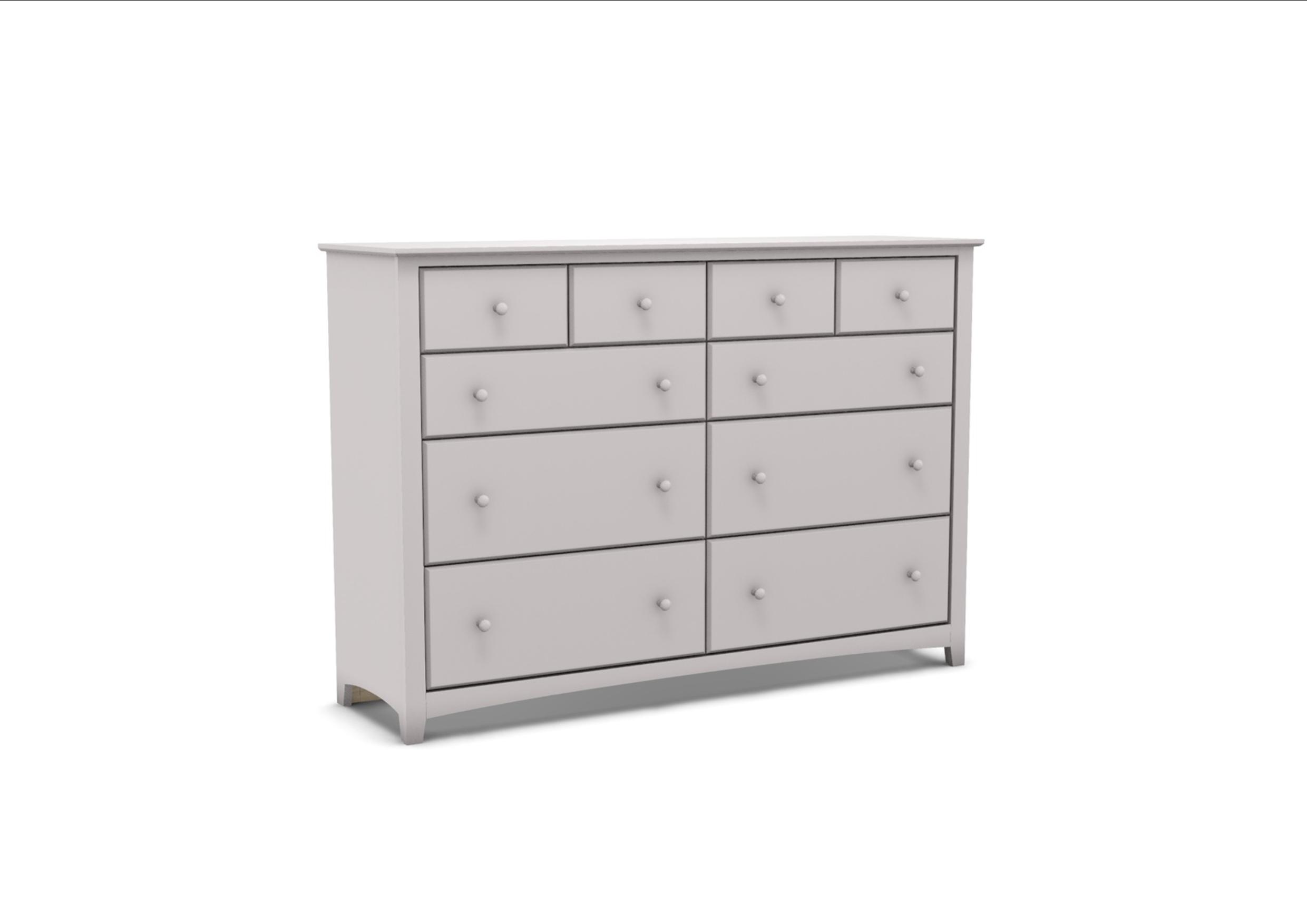 61111 Alder Shaker 10-Drawer Dresser with Deep Drawers