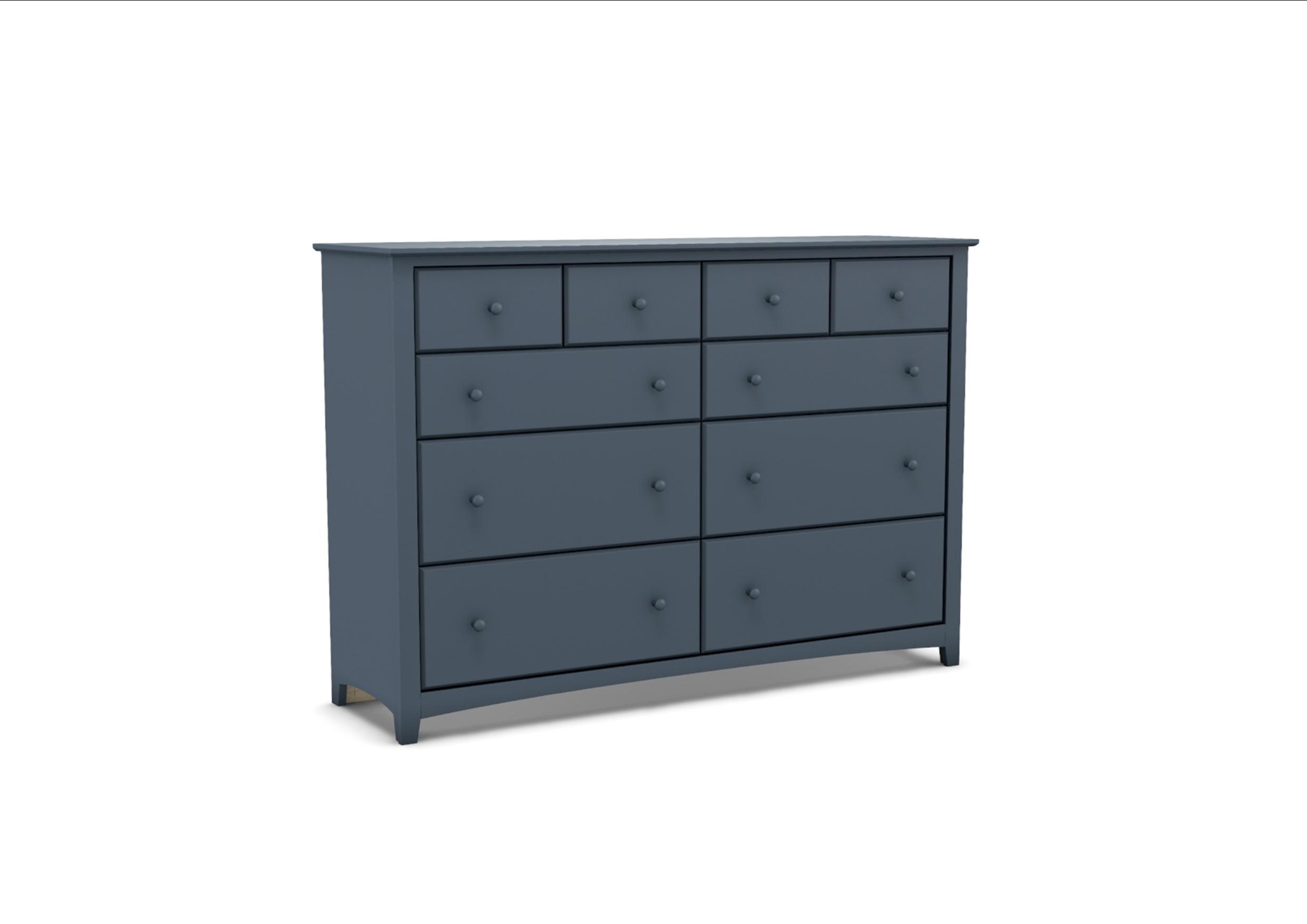 61111 Alder Shaker 10-Drawer Dresser with Deep Drawers