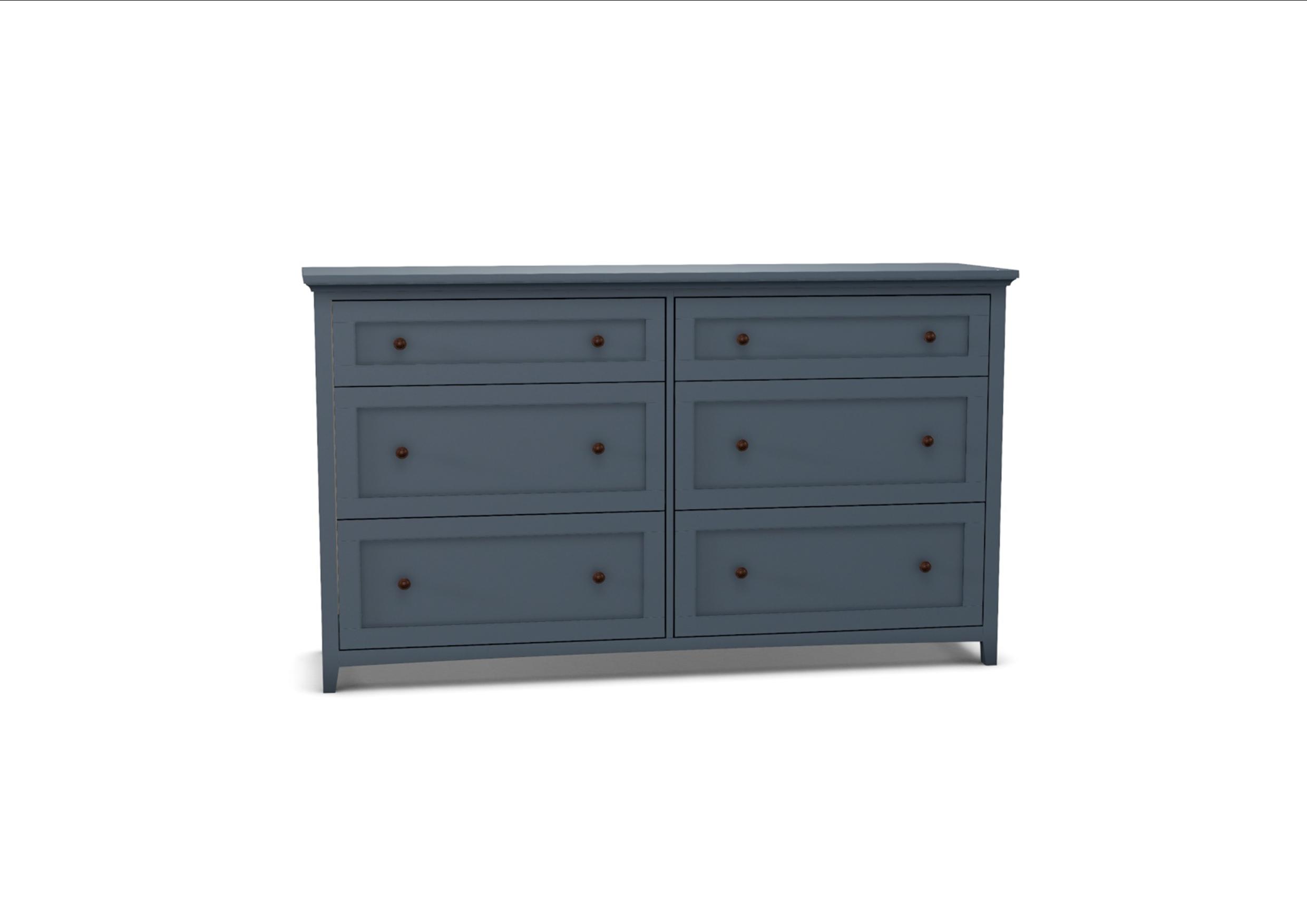 67061 Emmerson 6 Drawer Dresser | Unfinished Furniture of Wilmington