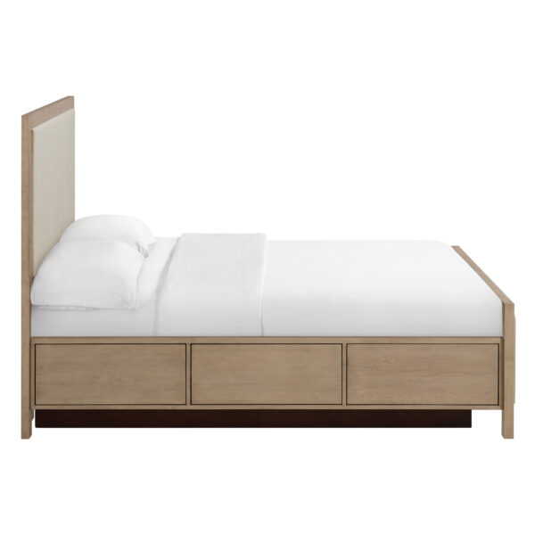 2955 Bailey Upholstered Panel Queen Storage Bed - Image 9