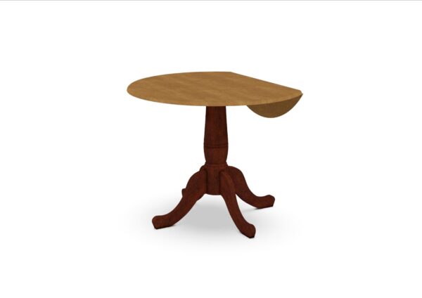 T45-42DPT 42-inch Customizable Round Drop Leaf Table - Image 19