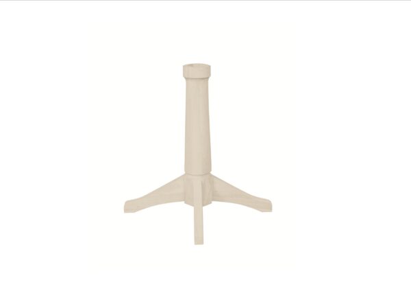 T79-30RT 30" Customizable Round Table in Hickory & Shell - Image 3