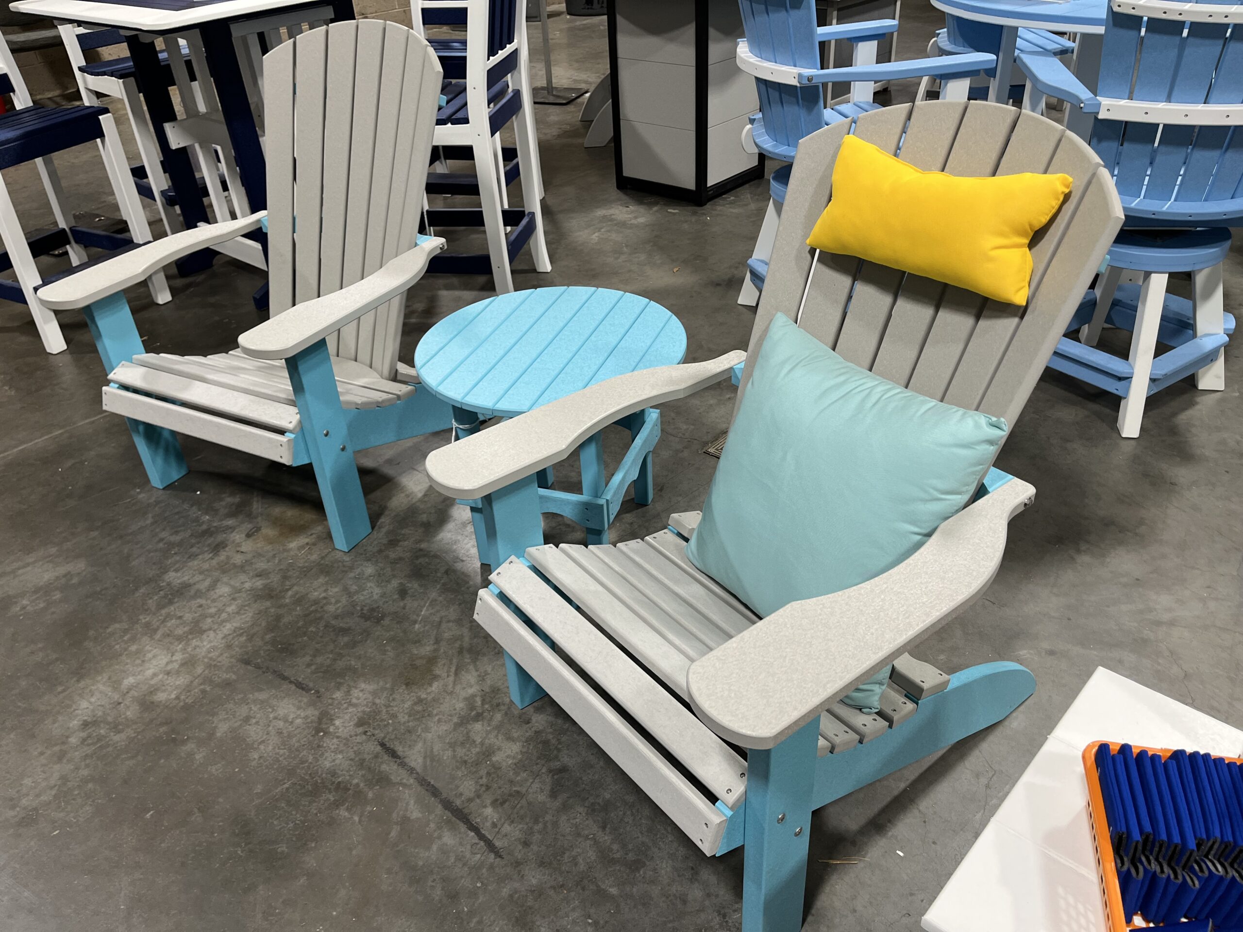 SHOW SPECIAL: Two 360 Fanback Chairs and 76 Side Table