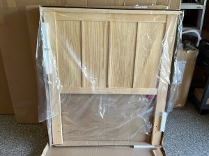 Clearance Pine Twin Four Panel Headboard