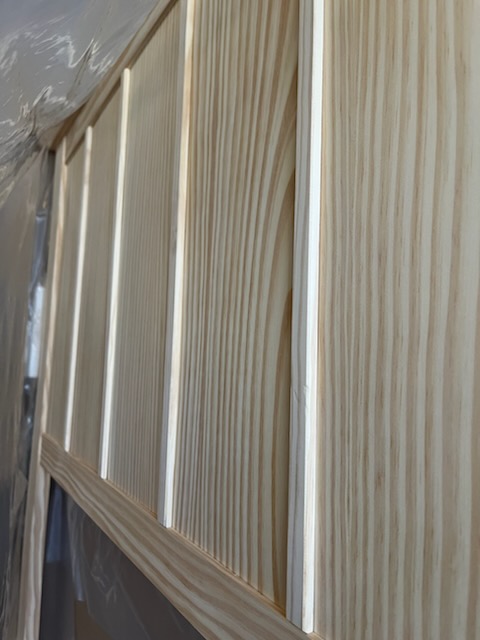 Clearance Pine Queen Panel Headboard - Image 2