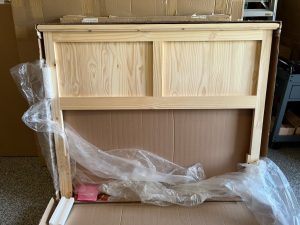 Clearance Pine Full Panel Headboard
