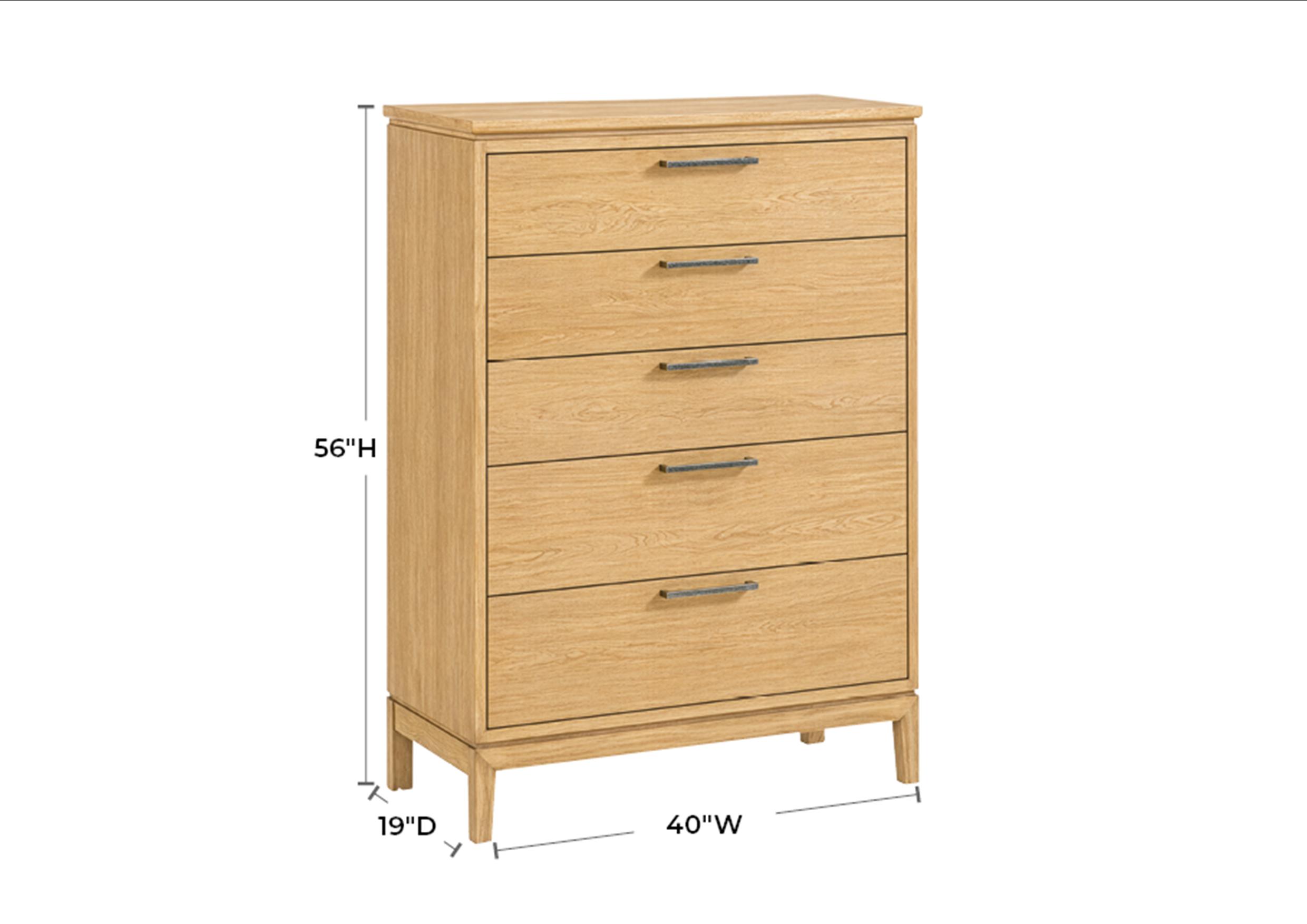 1138 Bailey 5 Drawer Chest - Image 5