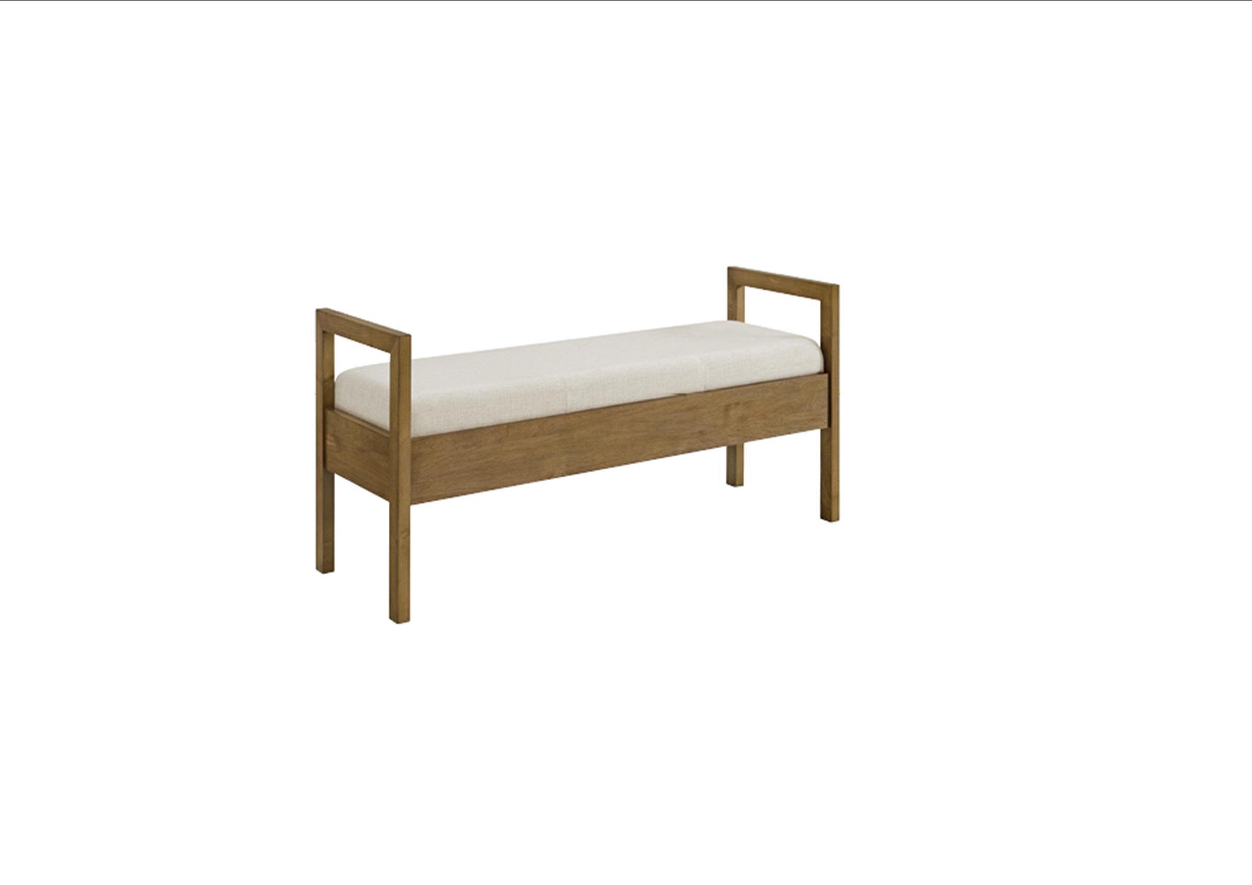 1155 Bailey Upholstered Arm Bench - Image 6