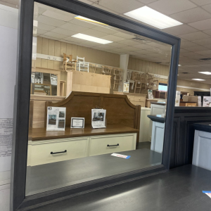 BD105-3050 Clearance Summit Mirror in Heather Gray