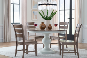 Alpine Round Table with Bryson Chairs Dining Set