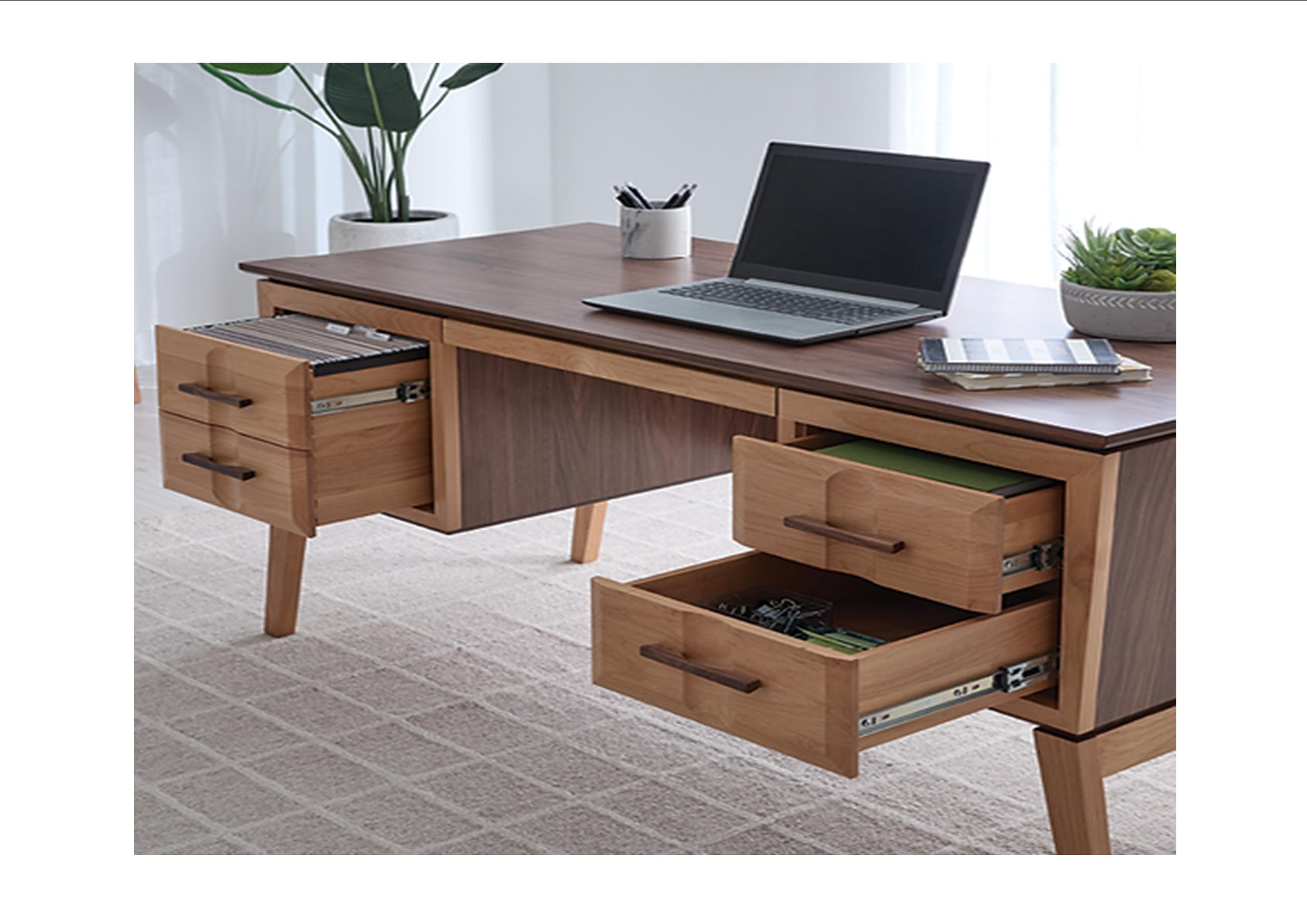 2441DUET Addison 4-Drawer Desk - Image 2