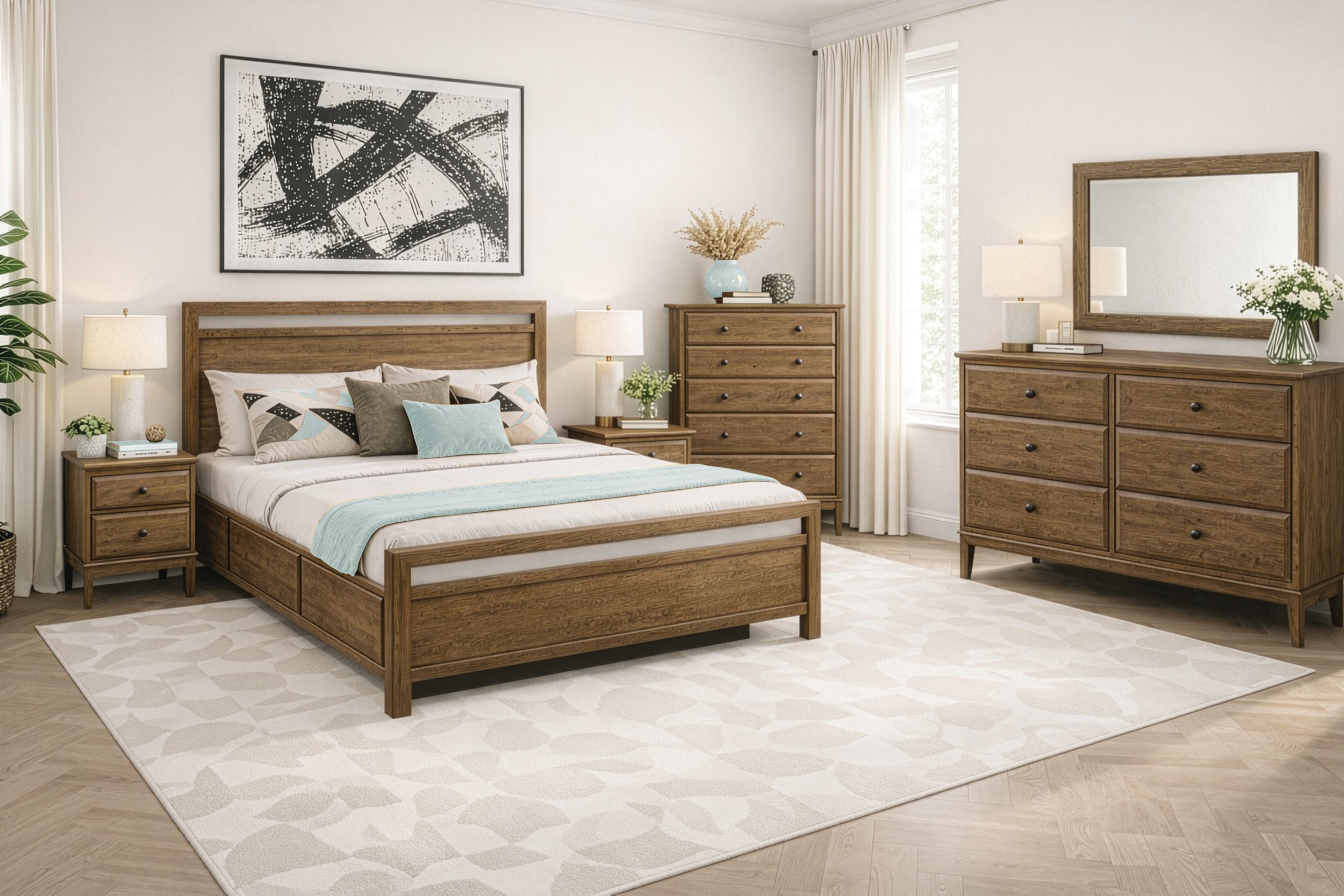 4936 Virginia King Storage Bed - Image 5