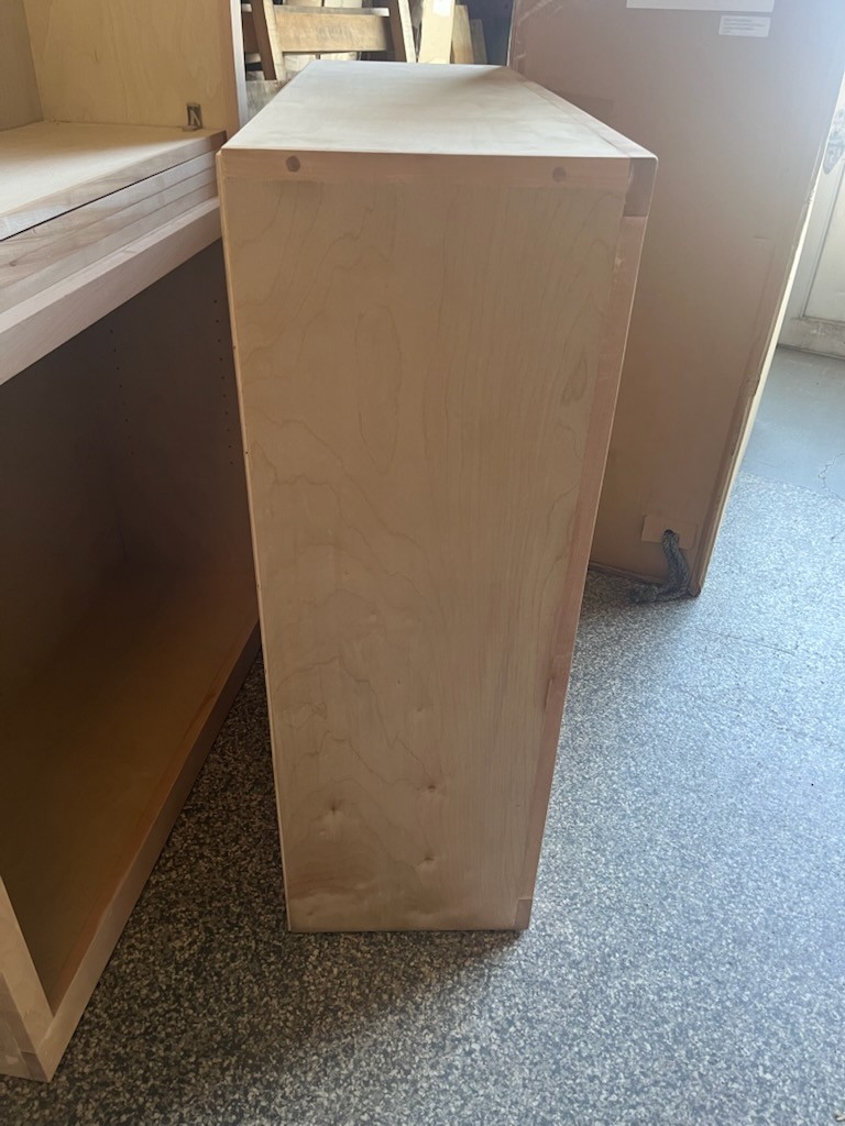 Clearance 36" W x 36" H Birch Bookcase - Image 2