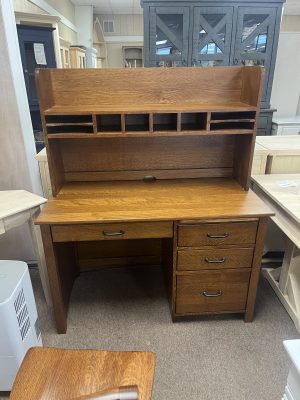 Clearance Amish Desk, Hutch, Chair in QSWO