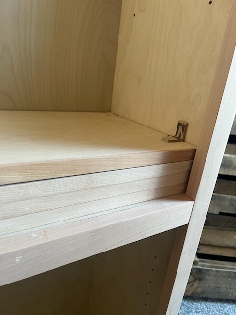 Clearance 36" W x 84" H Birch Bookcase - Image 2