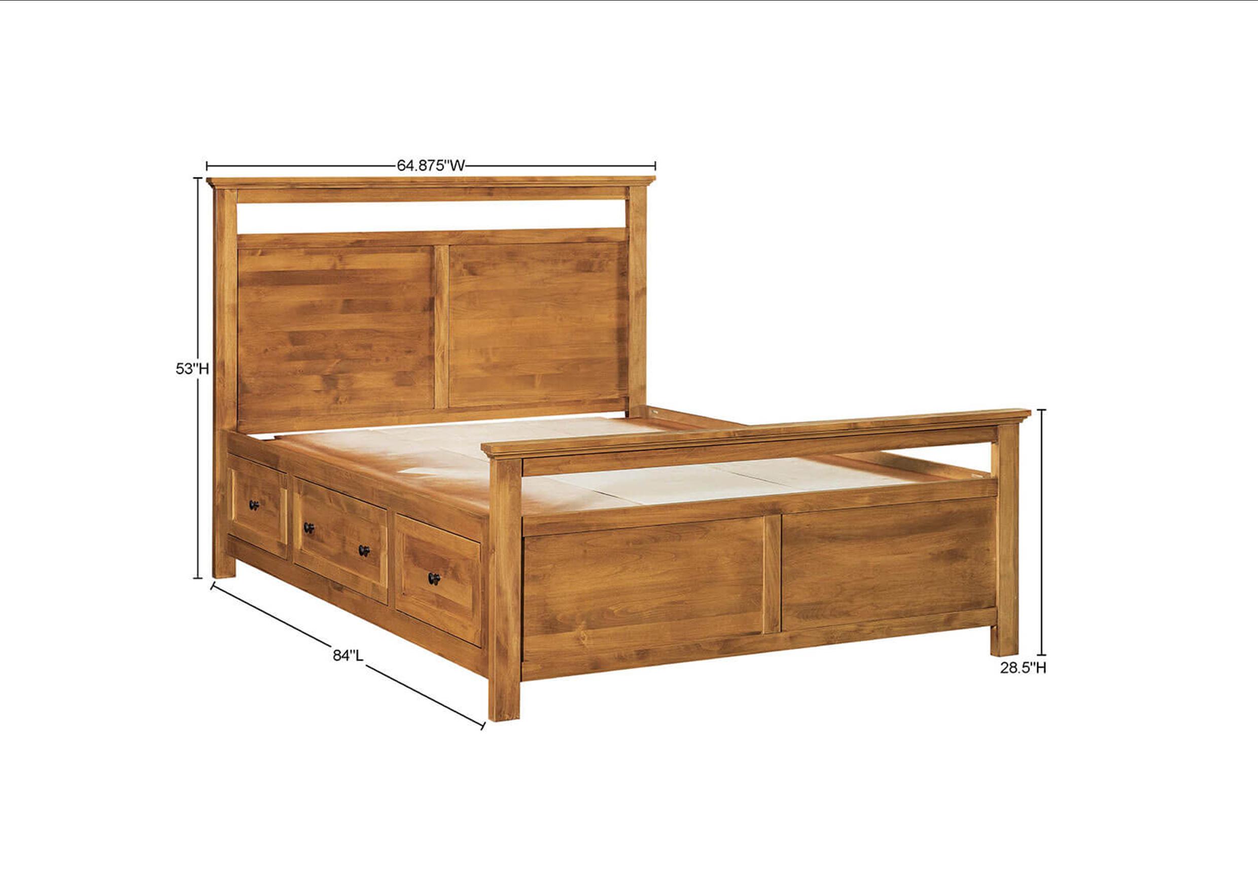 67298S Emmerson Elevated Queen Storage Bed - Image 5
