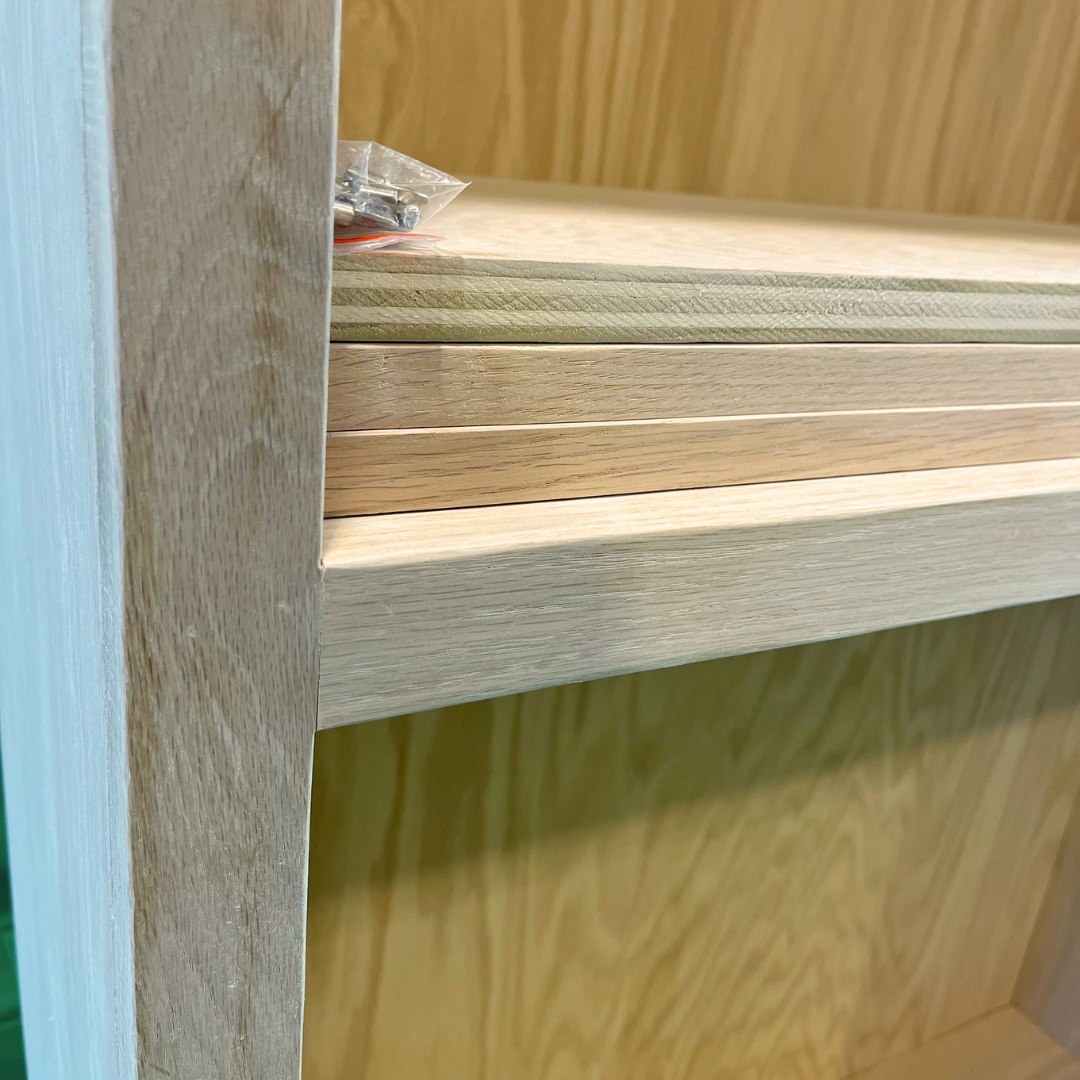 PKK3672 Pekin Oak 36 x 72 Bookcase - Image 4